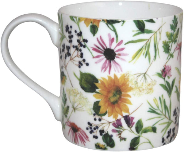 Rubyspoon Oversized Fine Bone China 'Sunflower' Balmoral Mug, 425 ml